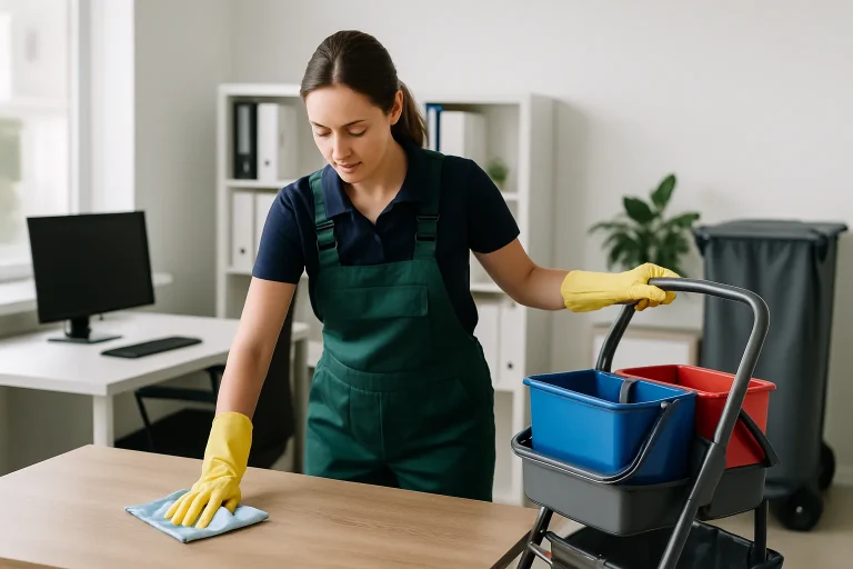 Des techniciens de nettoyage effectuent des travaux dans un appartement à Hirson.